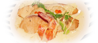 越谷レストラン魚料理サーモン